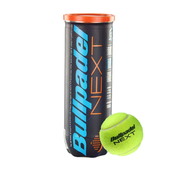 Мяч для падела BULLPADEL Next, 471961, уп.3 шт, FIP Approved, войлок, каучук,желтый за 1&nbsp;207 ₽ в Владикавказе
