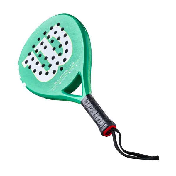 Ракетка для падела WILSON Blade Jr  V4 Padel, WR213811U0, для начин-х, стекловолокно, зеленый за 14&nbsp;934.50 ₽ в Владикавказе