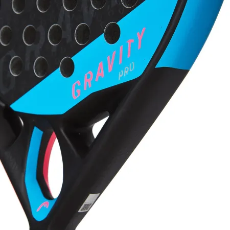 Ракетка для падела HEAD Gravity Pro 2022, 228162,для продв.игр., карбон, стекловолокно,черн-сине-роз за 16&nbsp;138.10 ₽ купить в Владикавказе