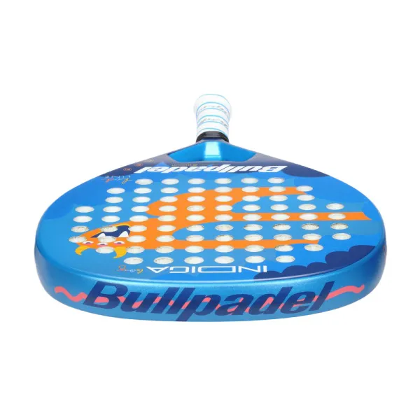 Ракетка для падела BULLPADEL Indiga Jr Boy 26, 494422, для начинающих, стекловолокно,сине-оранжевый за 10&nbsp;480.50 ₽ в Владикавказе