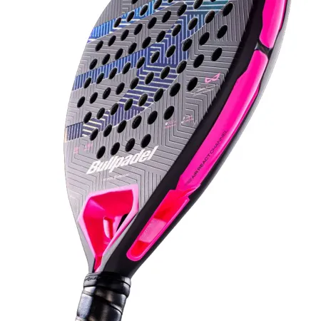 Ракетка для падела BULLPADEL Wonder 27, 497250, для продв.игроков, стекловолокно, карбон, черно-роз за 42&nbsp;969.20 ₽ купить в Владикавказе