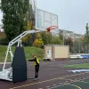 Баскетбольная стойка мобильная складная на пружинах вынос 2,25 м c противовесом ZAVODSPORTA за 530&nbsp;660 ₽ купить в Владикавказе