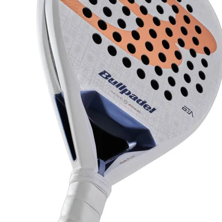 Ракетка для падела BULLPADEL Pearl 27, 497249, для проф-в, стекловолокно,карбон, бело-золотистый за 44&nbsp;319 ₽ купить в Владикавказе