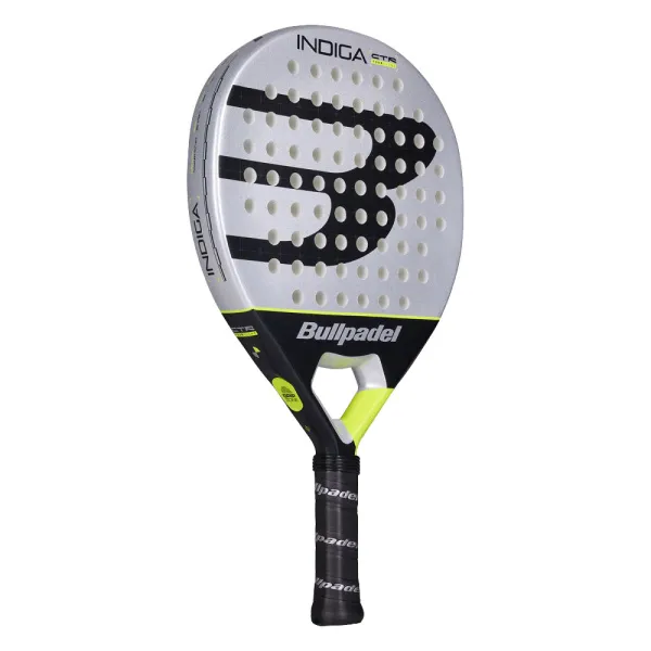 Ракетка для падела BULLPADEL Indiga Control 26, 494417, для начинающих, карбон ,серо-черный за 14&nbsp;672.70 ₽ в Владикавказе
