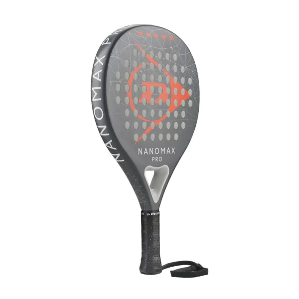 Ракетка для падела Dunlop Nanomax Pro, 10370739, для профессионалов, карбон,серо-оранжевый за 17&nbsp;248.20 ₽ в Владикавказе