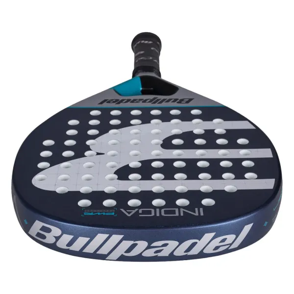 Ракетка для падела BULLPADEL Indiga Power 26, 494416, для начинающих, стекловолокно, темносине-серый за 14&nbsp;672.70 ₽ в Владикавказе