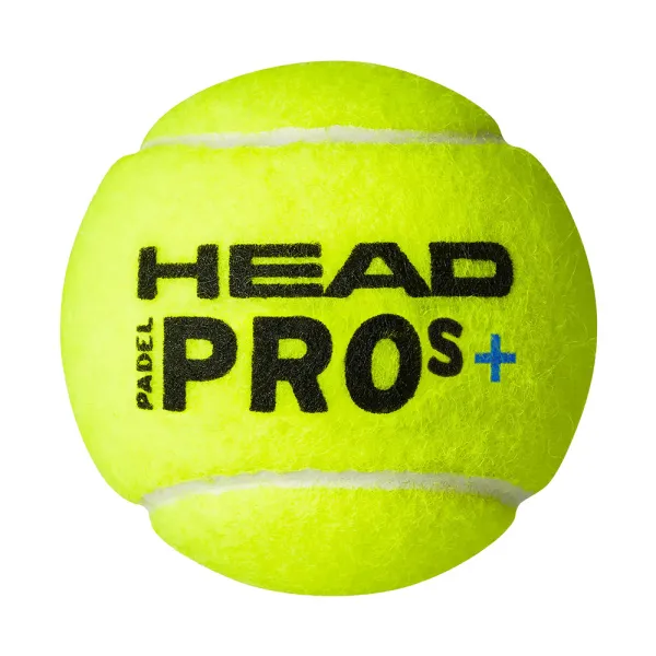 Мяч для падела HEAD Padel Pro S+, 540303, уп.3 шт, FIP Approved, войлок,нат.резина,желтый за 933.30 ₽ в Владикавказе