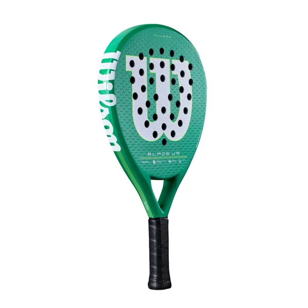 Ракетка для падела WILSON Blade Jr  V4 Padel, WR213811U0, для начин-х, стекловолокно, зеленый за 14&nbsp;934.50 ₽ в Владикавказе