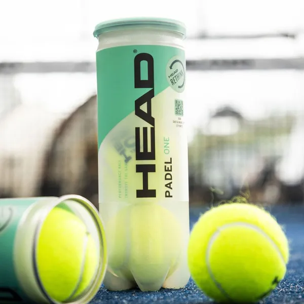 Мяч для падела HEAD Padel One S, 575383, уп.3 шт, FIP Approved, войлок,нат.резина,желтый за 933.30 ₽ в Владикавказе