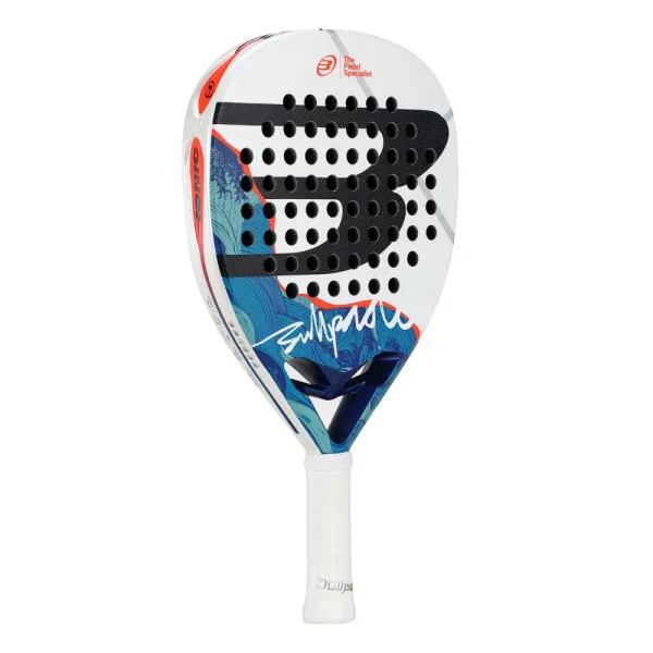Ракетка для падела BULLPADEL Ionic Power 26, 494411, для продв. игроков, стекловолокно, сине-белый за 28&nbsp;944.20 ₽ в Владикавказе