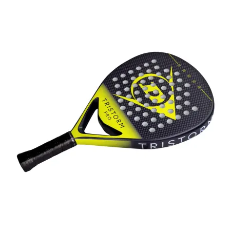 Ракетка для падела Dunlop Tristorm Pro, 10359946, для опытных игроков, графит, черно-желтый за 19&nbsp;643.50 ₽ купить в Владикавказе