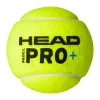 Мяч для падела HEAD Padel Pro+, 540203, уп.3 шт, FIP Approved, войлок,нат.резина,желтый за 933.30 ₽ купить в Владикавказе